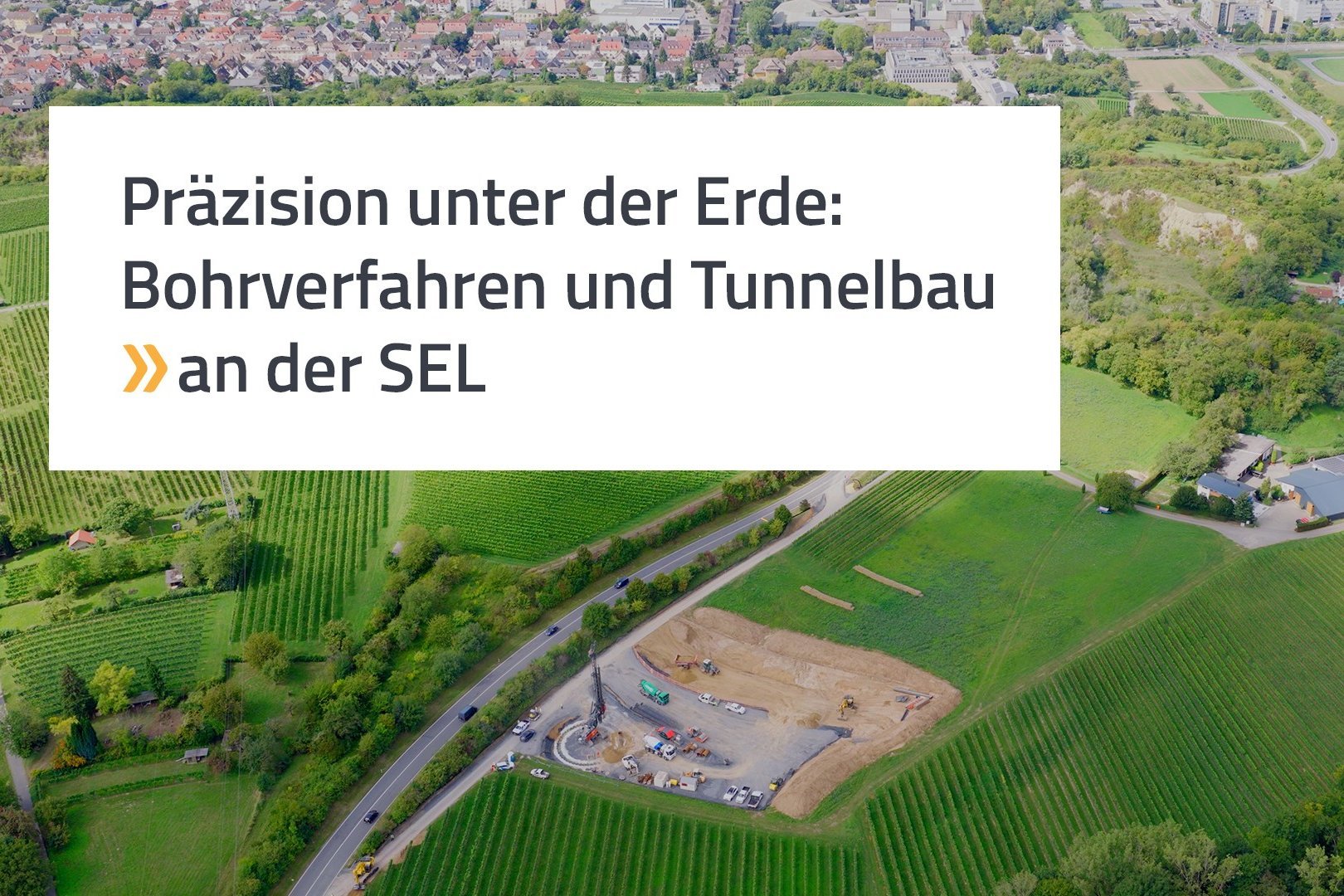 Thumbnail: Präzision unter der Erde: Bohrverfahren und Tunnelbau an der SEL