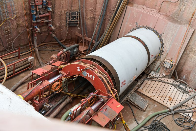 Großer Etappenerfolg an der SEL: Alle Tunnelbohrmaschinen sind angekommen