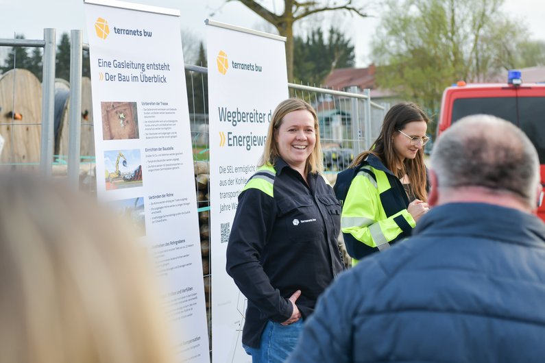 terranets bw gibt Kommunen Einblicke in den Bau der SEL.