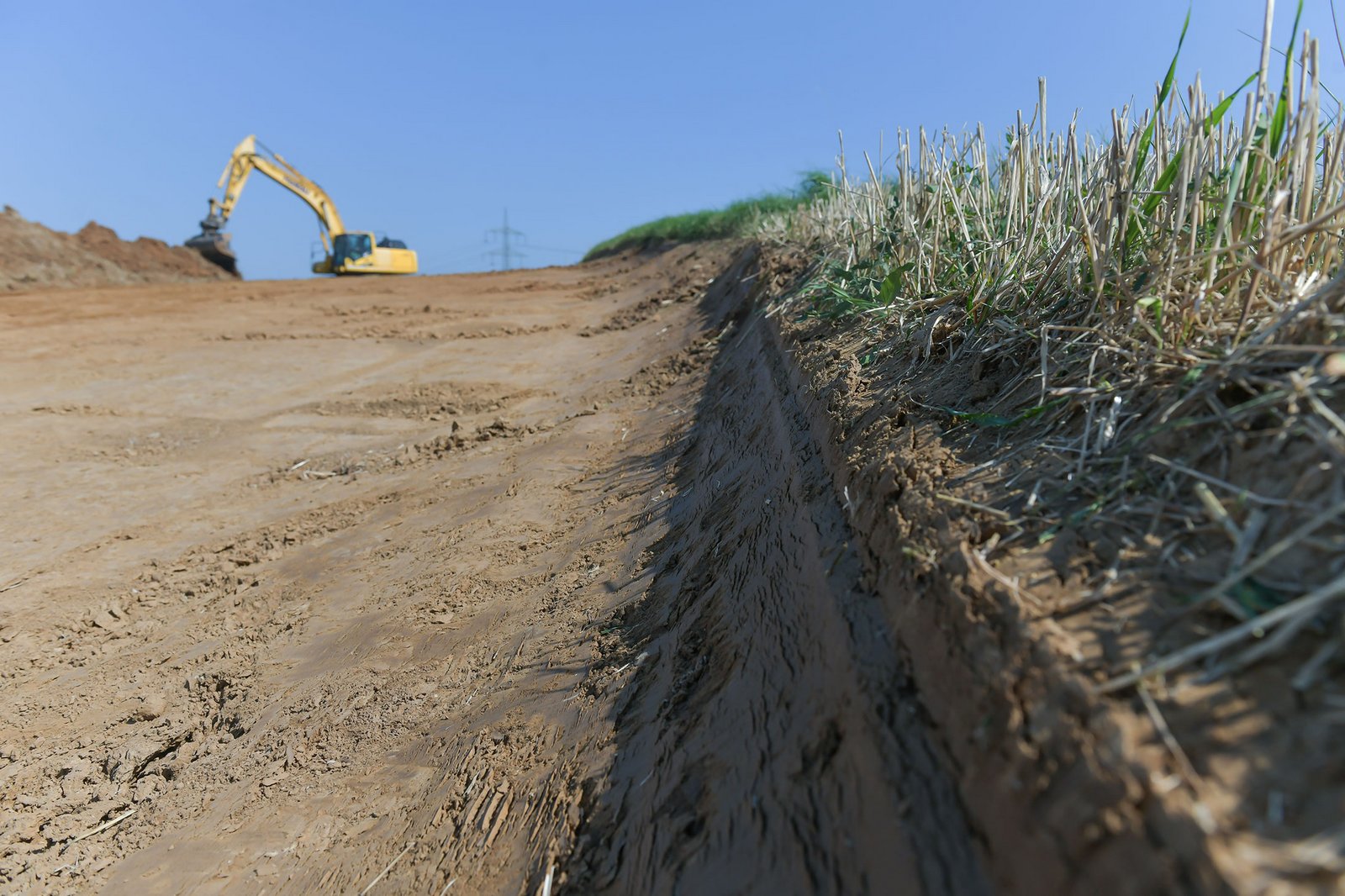 terranets SEL: Baumaßnahmen entlang der Trasse 