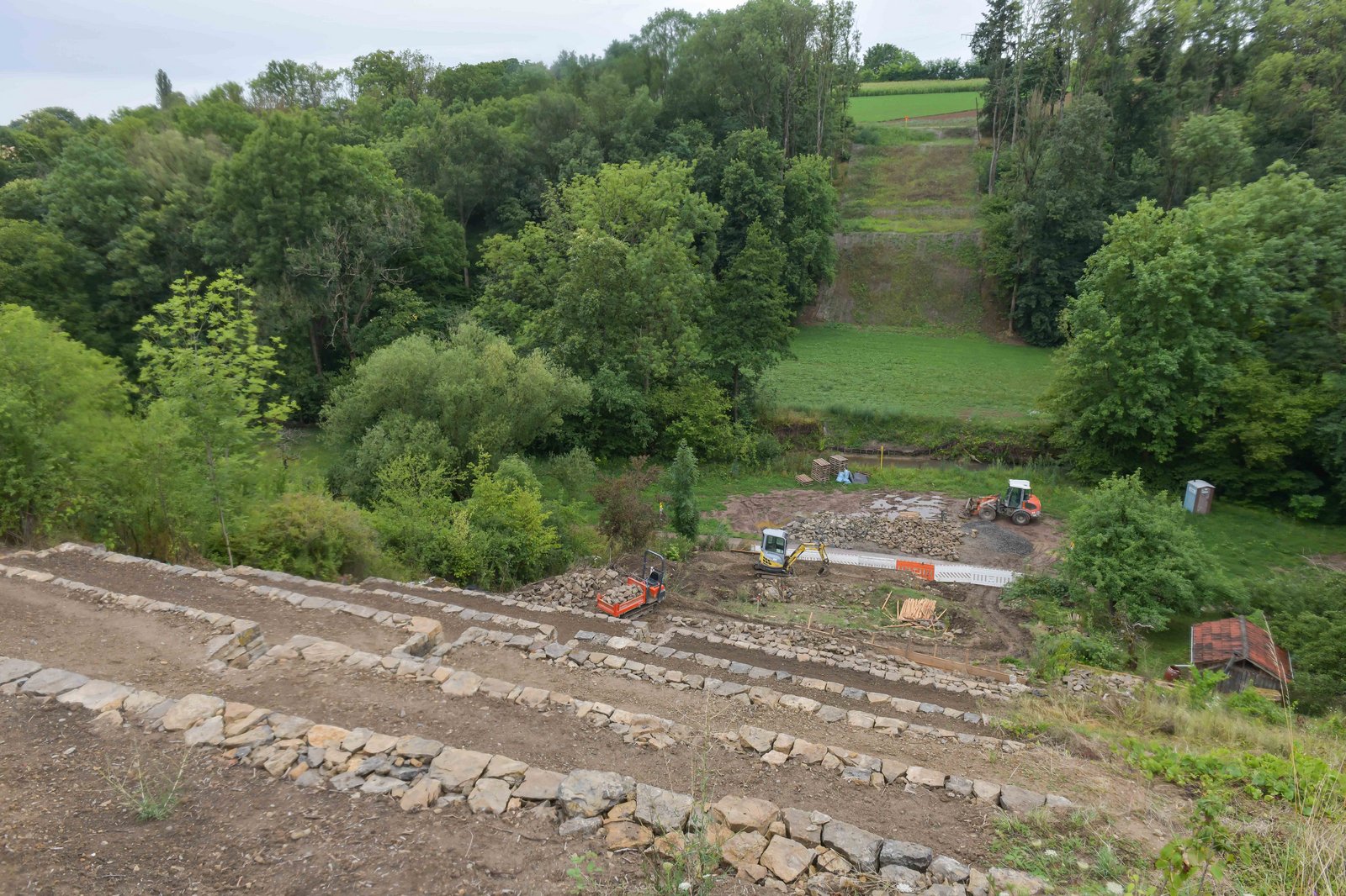 Nach dem Bau: Rekultivierung und Kompensation